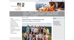 Desktop Screenshot of klinische-pharmazie.info